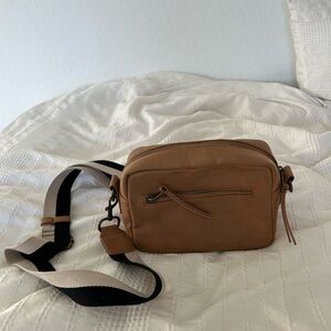 Stylish Tan Crossbody Bag